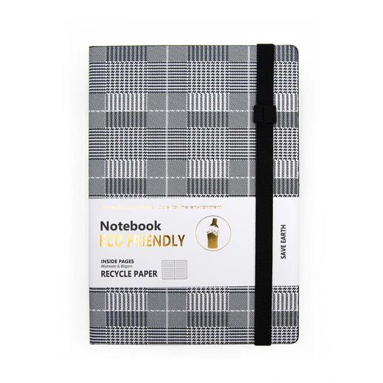 B5 hardcover RPET-Eco-friendly notebook