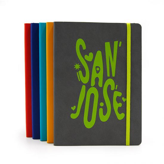A5 case binding durable flexible thermo PU journal