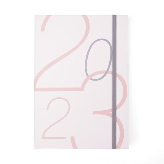 A5 white paper diary