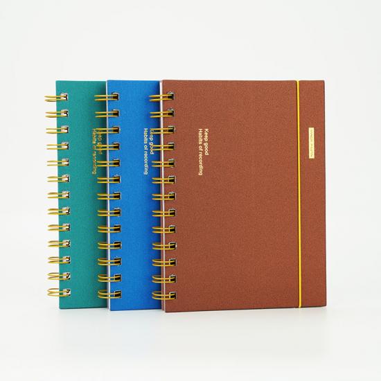 B6 Wire-O-Bindung Hardcover-Notizbuch