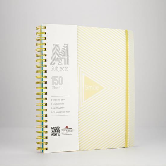 A4 Wire-o Binding College Notebook