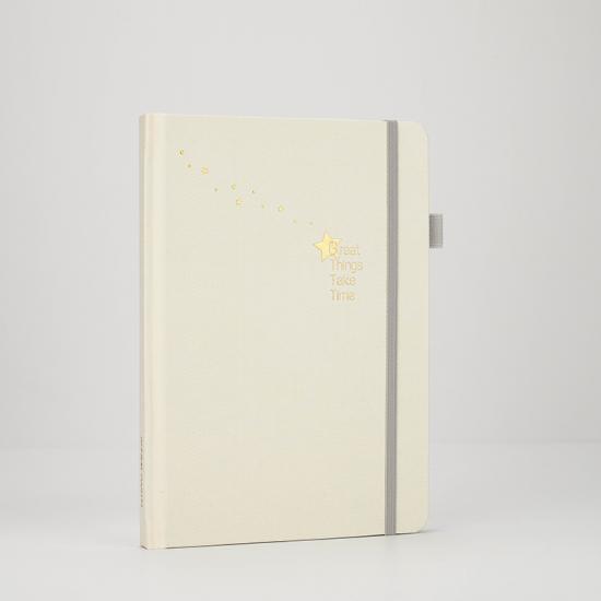 Hardcover-Notizbuch mit A5-Hüllenbindung
