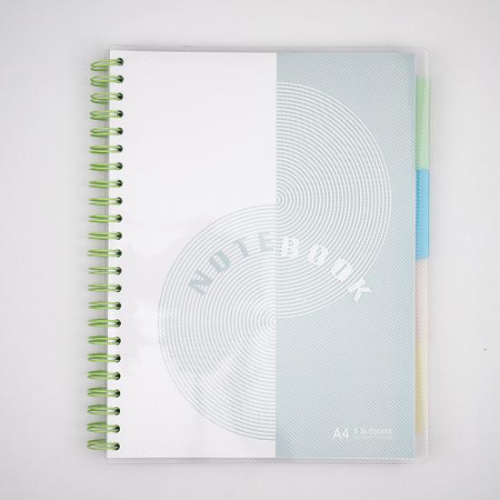 A4 PP Wire-o Binding Notebook