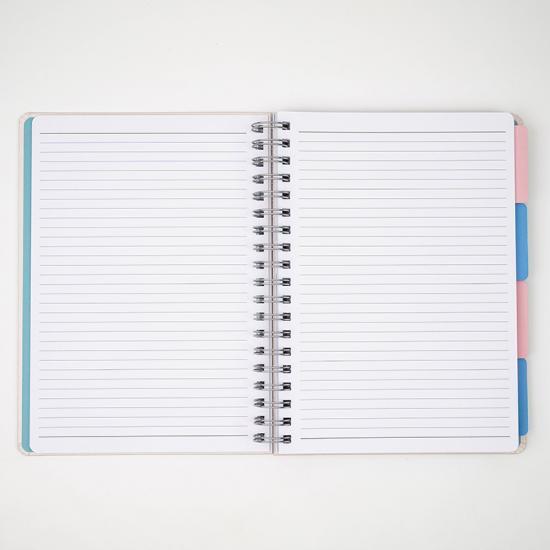 B5 Wire-o Binding Hardcover College Notebook